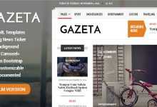 Photo of [Download-S2] Gazeta 1 - Responsive Magazine & News Template - Updated