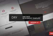 Photo of [Download-S2] Dry - One Page Responsive Themeforest Template
