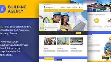 Photo of [Download-S2] Building Agency - Construction & Shop HTML