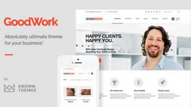 Photo of [Download-S2] GoodWork v3.3.3 - Modern Responsive Multi-Purpose Theme
