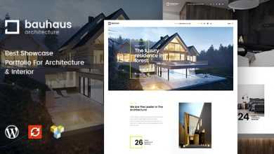 Photo of [Download-S2] Bauhaus v1.0.7 - Architecture & Interior WordPress Theme