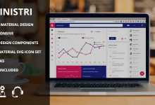 Photo of [Download-S2] Administri - Material Design & Node Based Admin Dashboard
