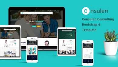 Photo of [Download-S2] Consulen - Consulting Business Bootstrap4 Template