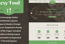 Photo of [Download-S2] Sexy Food - Food & Restaurant HTML Template