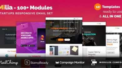 Photo of [Download-S2] Milia - Responsive Email with 100+ Modules + MailChimp Editor + StampReady + Online Builder