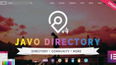 Photo of [Download-S2] Javo Directory v4.0.5 - WordPress Theme