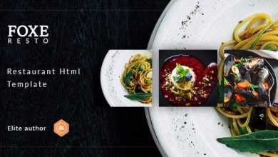 Photo of [Download-S2] Foxeresto v1.0 - Restaurant HTML Template