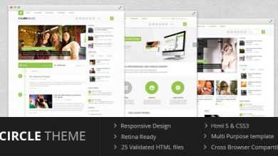 Photo of [Download-S2] Circle theme - Themeforest Multi Purpose Template