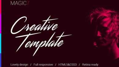 Photo of [Download-S2] Magic7 – Creative HTML Template