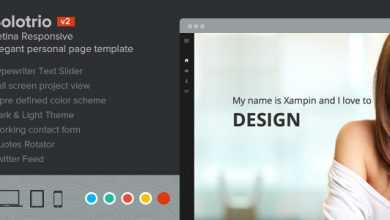 Photo of [Download-S2] Solotrio v2.0 - Retina Responsive Elegant Personal One-Page Template