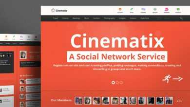 Photo of [Download-S2] Cinematix - Themeforest BuddyPress Theme