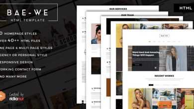 Photo of [Download-S2] Baewe - Responsive One Page & Multi Page Portfolio Template