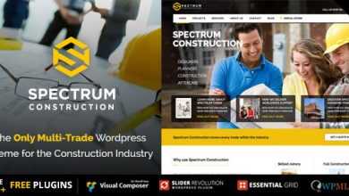 Photo of [Download-S2] Spectrum v2.0.2 - Multi-Trade Construction Business Theme
