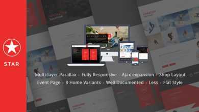 Photo of [Download-S2] STAR - Creativemarket Multi-layer Parallax Template