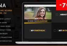 Photo of [Download-S2] Lina - Creative vCard, Resume, CV