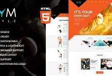 Photo of [Download-S2] GYM v1.0.0 - Sport & Fitness Club HTML Theme