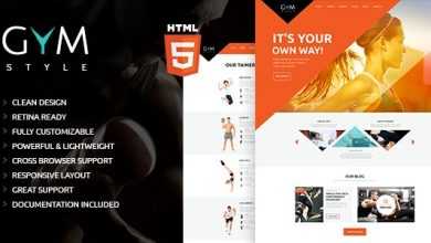 Photo of [Download-S2] GYM v1.0.0 - Sport & Fitness Club HTML Theme