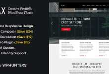 Photo of [Download-S2] Flax v1.3.5 - A Multi-Purpose Portfolio WordPress Theme