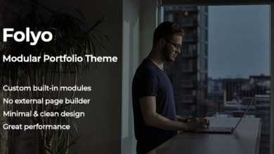 Photo of [Download-S2] Folyo v1.0 - Modular Portfolio Theme