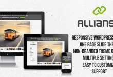 Photo of [Download-S2] ALLIANSY - Themeforest Responsive One-Slide WordPress Theme