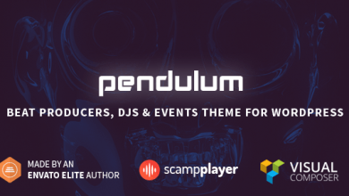 Photo of [Download-S2] Pendulum v2.0.4 - Responsive Music Theme for Bands and Djs
