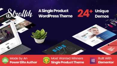 Photo of [Download-S2] Strollik 4.0.2 - Single Product WooCommerce Theme