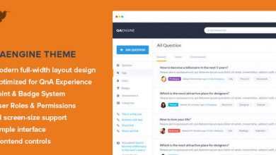Photo of [Download-S2] QAEngine v2.0 - Question and Answer WordPress Theme