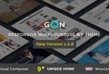 Photo of [Download-S2] Gon v1.0.8 - Responsive Multi-Purpose WordPress Theme