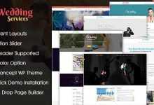 Photo of [Download-S2] Wedding Services WordPress Theme v1.0.1