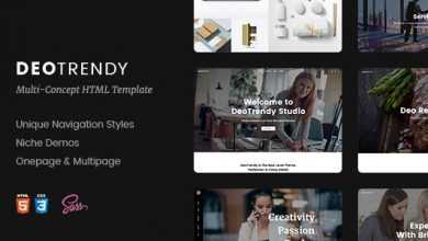 Photo of [Download-S2] DeoTrendy | Multi-concept Creative HTML5 Template