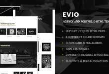 Photo of [Download-S2] Evio - Agency & Portfolio HTML Template