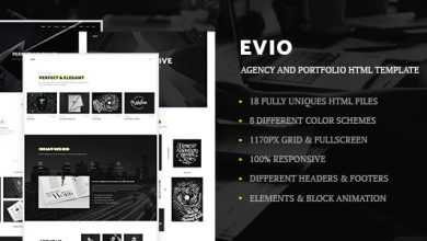 Photo of [Download-S2] Evio - Agency & Portfolio HTML Template