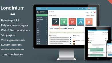 Photo of [Download-S2] Londinium - responsive bootstrap 3 admin template
