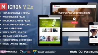 Photo of [Download-S2] Micron v4.4 - Retina Responsive Multi-Purpose Theme