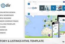 Photo of [Download-S2] Metrodir - Directory & Listings HTML Template