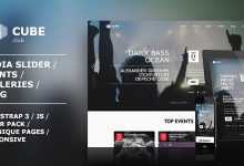 Photo of [Download-S2] Club Cube - responsive HTML5 theme for night club