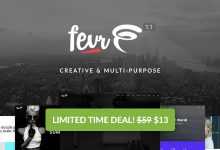 Photo of [Download-S2] Fevr v1.1.1 - Creative MultiPurpose Theme