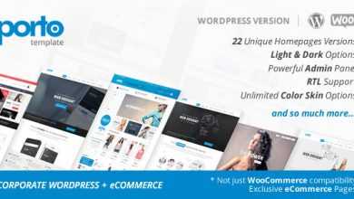 Photo of [Download-S2] Porto v2.7.2 - Responsive eCommerce WordPress Theme