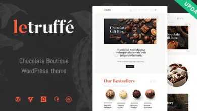 Photo of [Download-S2] Le Truffe v1.0 - Chocolate Boutique WordPress Theme
