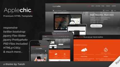 Photo of [Download-S2] Applechic Themeforest Responsive Software HTML Template
