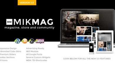 Photo of [Download-S2] MikMag v3.0 - Responsive, Buddypress and Woocommerce