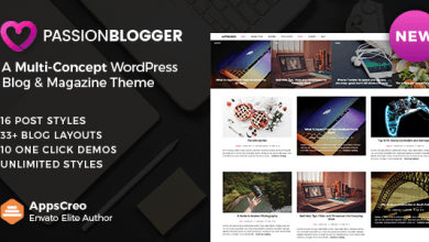 Photo of [Download-S2] Passion Blogger v1.2 - A Responsive WordPress Theme