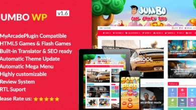 Photo of [Download-S2] Jumbo v1.5 - WordPress Magazine & Arcade Theme