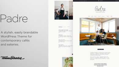 Photo of [Download-S2] Padre v1.0.9 - Cafe & Restaurant WordPress Theme