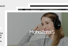 Photo of [Download-S2] MahaZara.S v1.0 - HTML Personal Resume and Portfolio