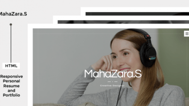 Photo of [Download-S2] MahaZara.S v1.0 - HTML Personal Resume and Portfolio