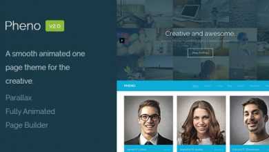 Photo of [Download-S2] Pheno - Themeforest One Page Parallax WordPress Theme