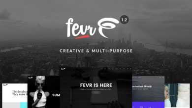 Photo of [Download-S2] Fevr v1.2.9.5 - Creative MultiPurpose Theme