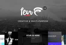 Photo of [Download-S2] Fevr v1.2.9.4 - Creative MultiPurpose Theme
