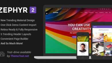 Photo of [Download-S2] Zephyr v2.9 - Material Design Theme
